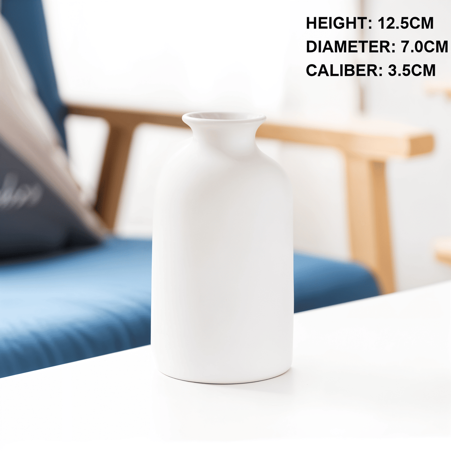 Twisted Tall Ceramic Floor Vase