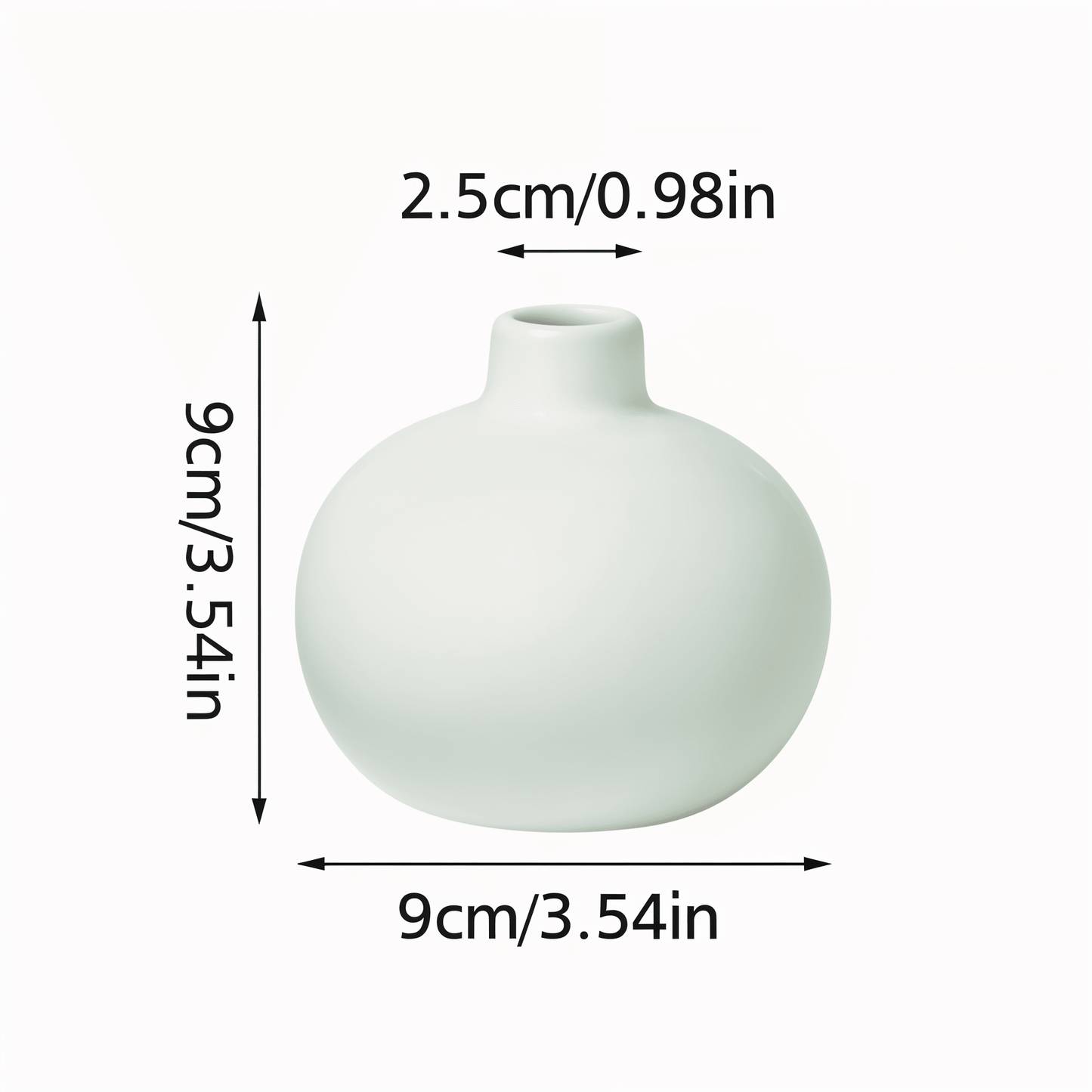 Ceramic Ball Vase