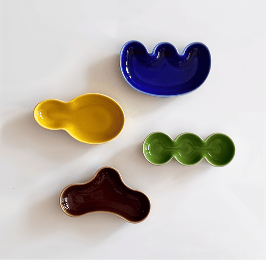 Colorful Irregular Ceramic Dipping